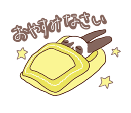 Ronne.american fuzzy lop sticker #15026479