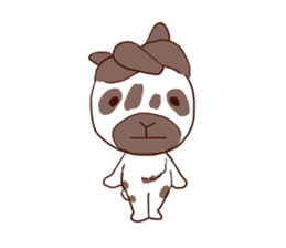 Ronne.american fuzzy lop sticker #15026482