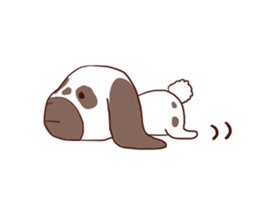 Ronne.american fuzzy lop sticker #15026484