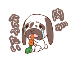 Ronne.american fuzzy lop sticker #15026490