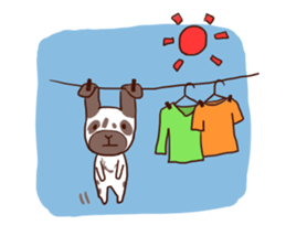 Ronne.american fuzzy lop sticker #15026500