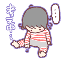 a curl girl "Hana san" sticker #15026578