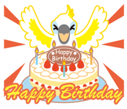 Valentine.Sulphur-Crested Cockatoo2 sticker #15026791