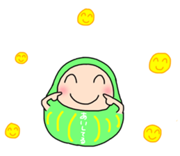 Blessing daruma-chan sticker #15026978