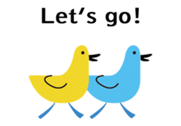 Moving! Chirping Birds sticker #15027580