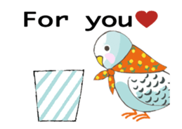 Moving! Chirping Birds sticker #15027591