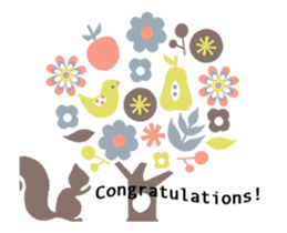 Moving! Chirping Birds sticker #15027592