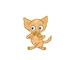 Chiwatan of chihuahua(Animation) sticker #15027884