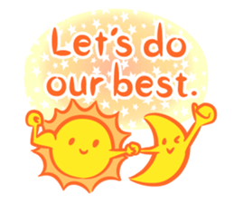 The happy sun sticker #15029134