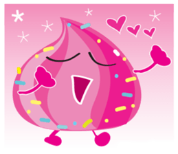 Sweet and Lovely Creamy Ice Ball sticker #15029199