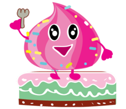 Sweet and Lovely Creamy Ice Ball sticker #15029200