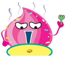 Sweet and Lovely Creamy Ice Ball sticker #15029204