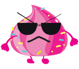 Sweet and Lovely Creamy Ice Ball sticker #15029218