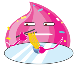 Sweet and Lovely Creamy Ice Ball sticker #15029226