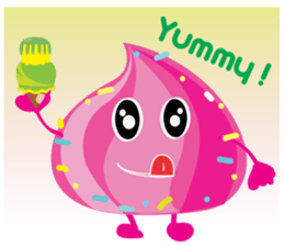 Sweet and Lovely Creamy Ice Ball sticker #15029230