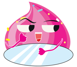 Sweet and Lovely Creamy Ice Ball sticker #15029235