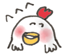 chicken yeah! sticker #15029306