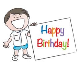 birthday set 6 sticker #15029532