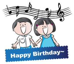 birthday set 6 sticker #15029535