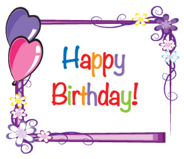birthday set 6 sticker #15029547