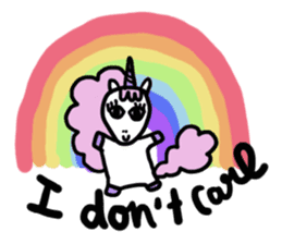 Zuzy the Unicornzy sticker #15029820
