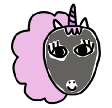 Zuzy the Unicornzy sticker #15029824