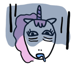 Zuzy the Unicornzy sticker #15029832