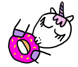 Zuzy the Unicornzy sticker #15029841