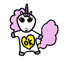 Zuzy the Unicornzy sticker #15029843