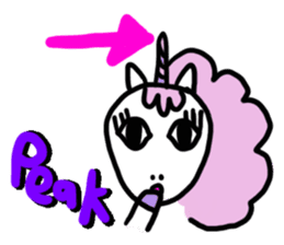 Zuzy the Unicornzy sticker #15029845