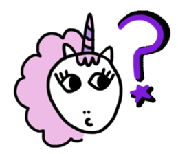 Zuzy the Unicornzy sticker #15029846