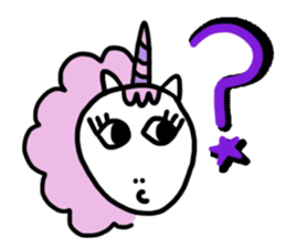 Zuzy the Unicornzy sticker #15029846