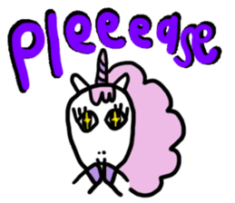 Zuzy the Unicornzy sticker #15029848