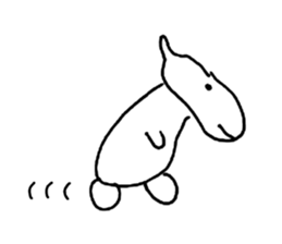 The graffiti animals sticker #15030198