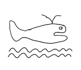 The graffiti animals sticker #15030210