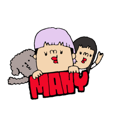 lady beautician Sticker.