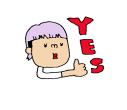 lady beautician Sticker. sticker #15031151