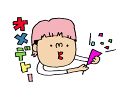 lady beautician Sticker. sticker #15031169