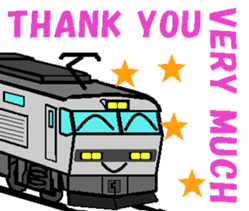 TRAIN STICKER TYPE LOCOMOTIVE Ver.3 sticker #15031259