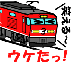 TRAIN STICKER TYPE LOCOMOTIVE Ver.3 sticker #15031266