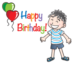 birthday set 5 sticker #15031354