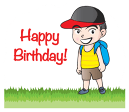 birthday set 5 sticker #15031356