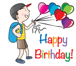 birthday set 5 sticker #15031366