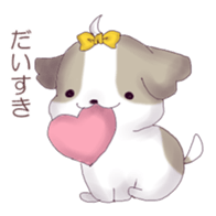 love Shih Tzu sticker #15031724