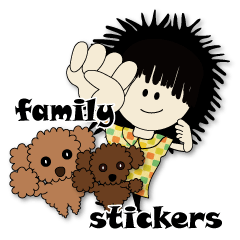 Family stickers(Et&Earl&Luke)