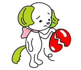 Doggy's Ribbon sticker #15032159