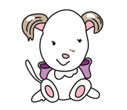 Doggy's Ribbon sticker #15032169