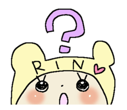Dear Rin sticker #15032748