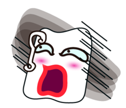 Mischievous White Cups Emotional Tone sticker #15032762