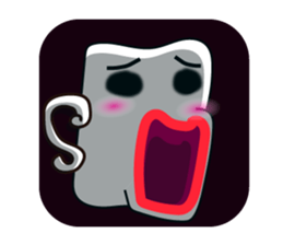 Mischievous White Cups Emotional Tone sticker #15032763